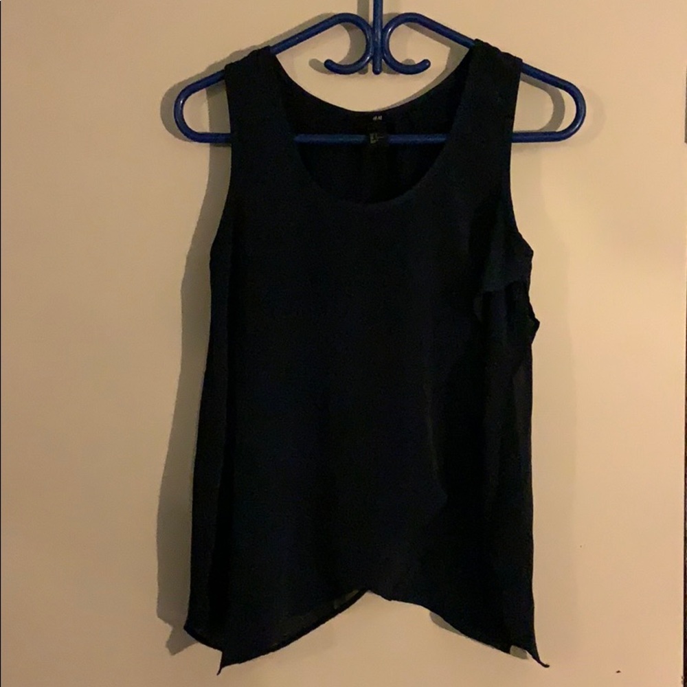 H&M navy blue summer tank top